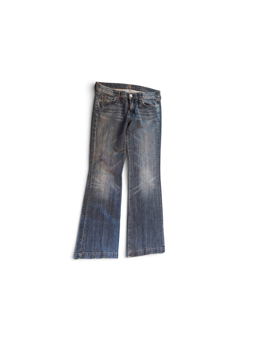 7 For All Mankind Women's Bootcut Jeans in Medium Wash Size 30